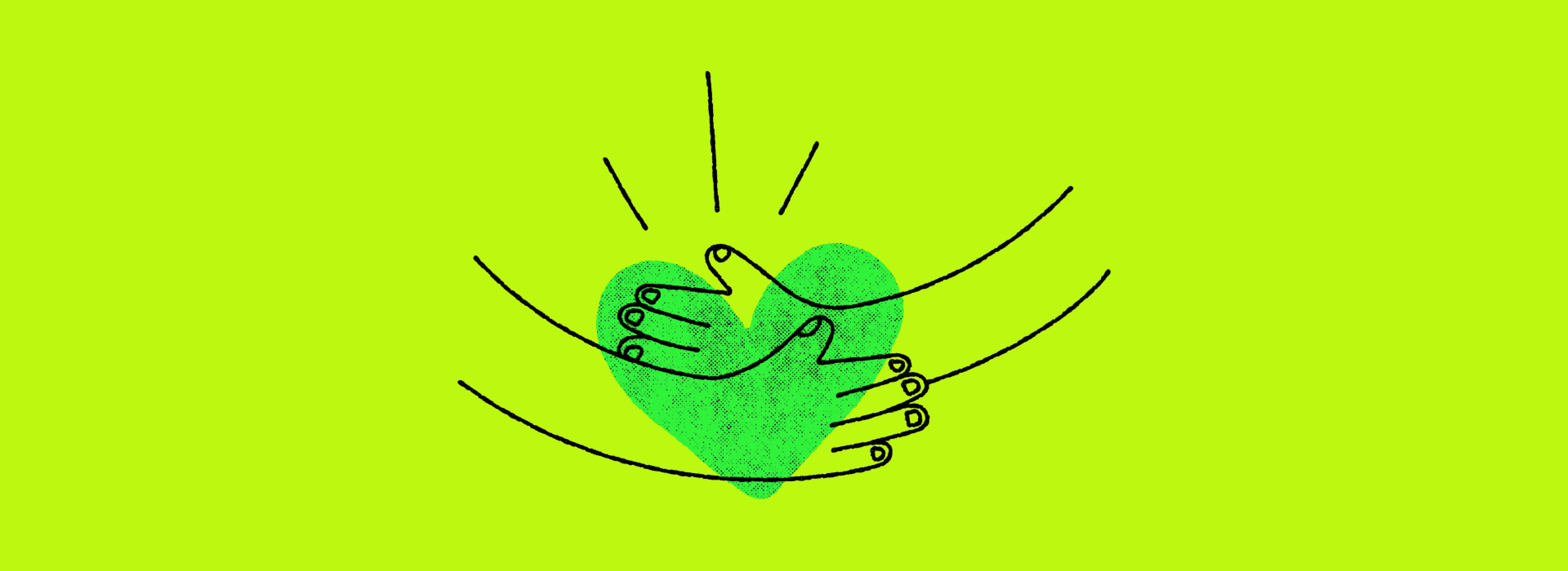 An illustration of trust, vulnerability, and creative confidence