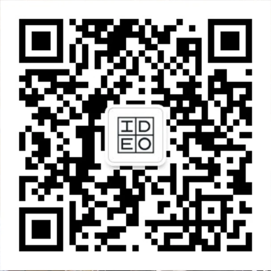 WeChat QR code for IDEO China